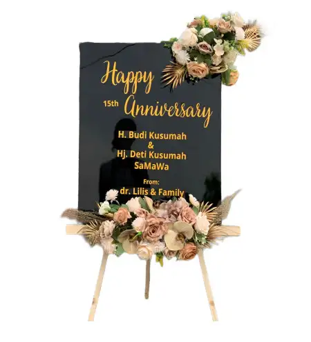 Papan Bunga Akrilik Barenglor